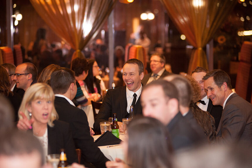 Dinner party at Milestone