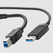 Vaddio active USB cable for quality connections to cameras or other USB endpoints.